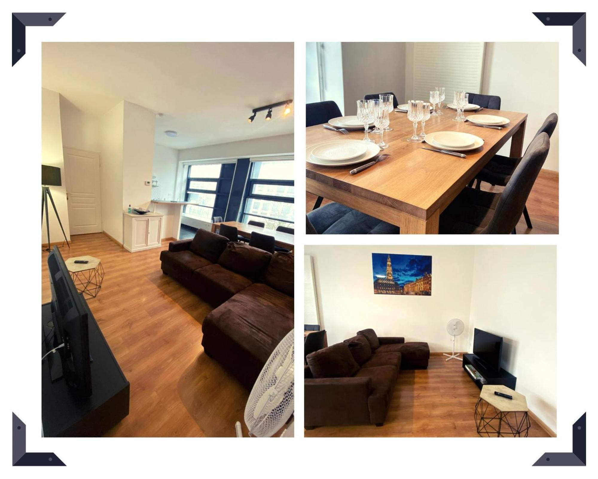 Le Carnot Appartement Avec 2 Chambres Separes Et Parking Privatif Et Securise Arras Exterior photo